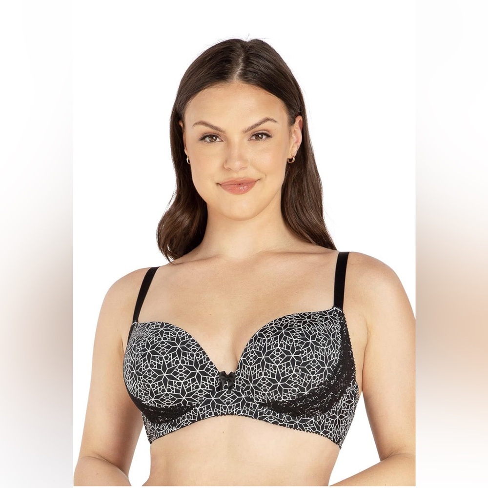 PARFAIT Casey 28013 Wired Padded Plunge T-Shirt Bra 30D New